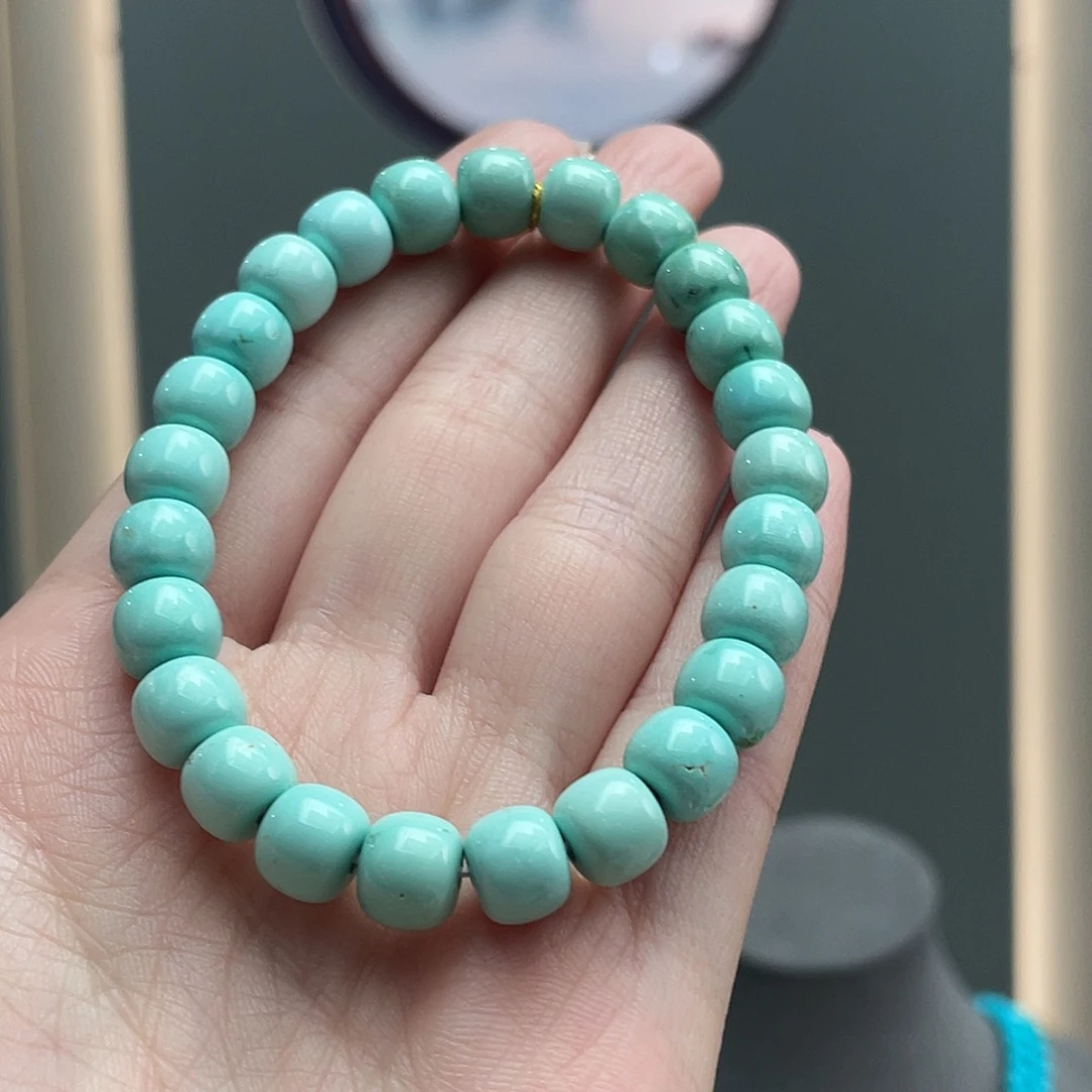 绿松石未镶嵌颈饰