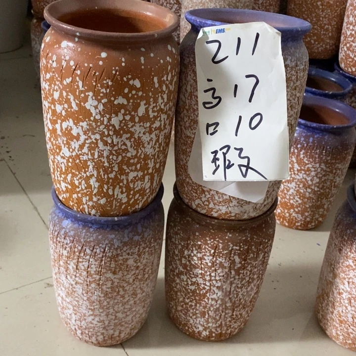 粗陶红陶绿植花盆212