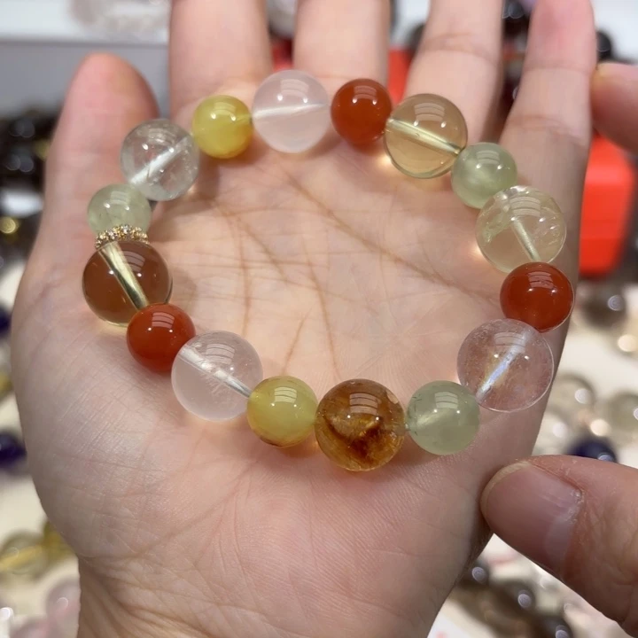 未镶嵌手链水晶多宝