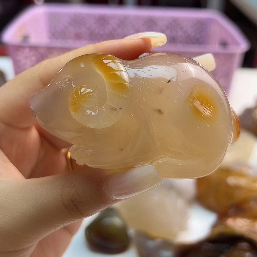 玛瑙/玉髓未镶嵌颈饰