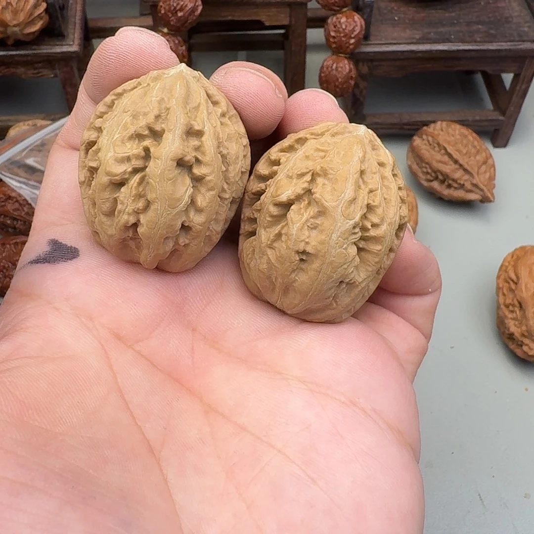 吊坠文玩核桃虎头