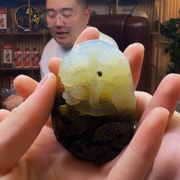 蛇纹石玉颈饰未镶嵌善****5