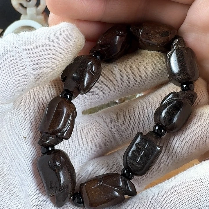 和田玉挂件未镶嵌暖*