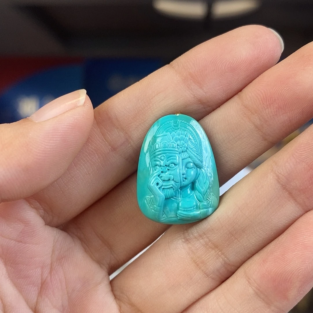 绿松石未镶嵌珠宝奇石