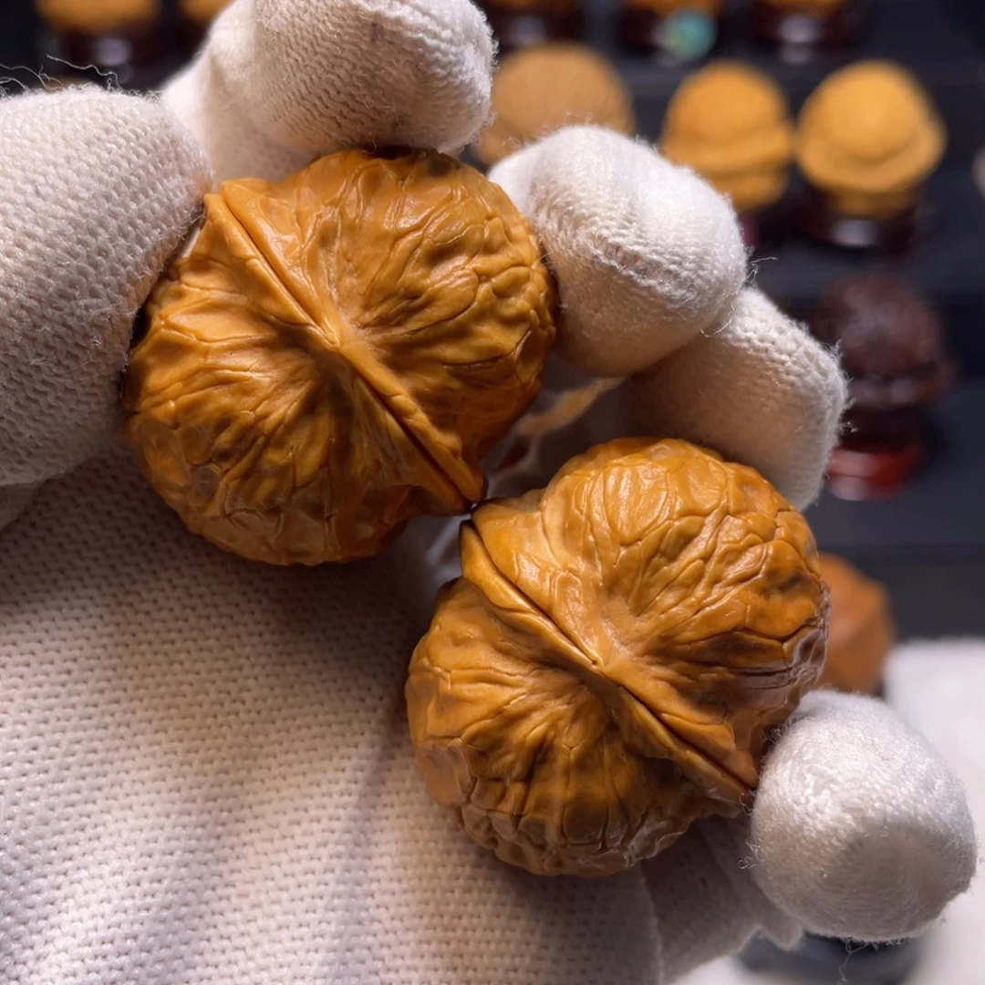 文玩核桃把件Y4元宝37尺