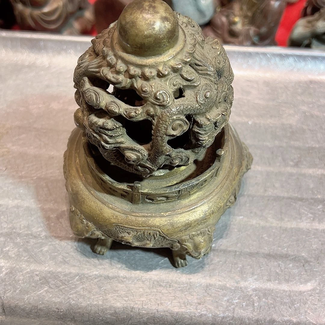 成**人黄铜摆件工艺品，
