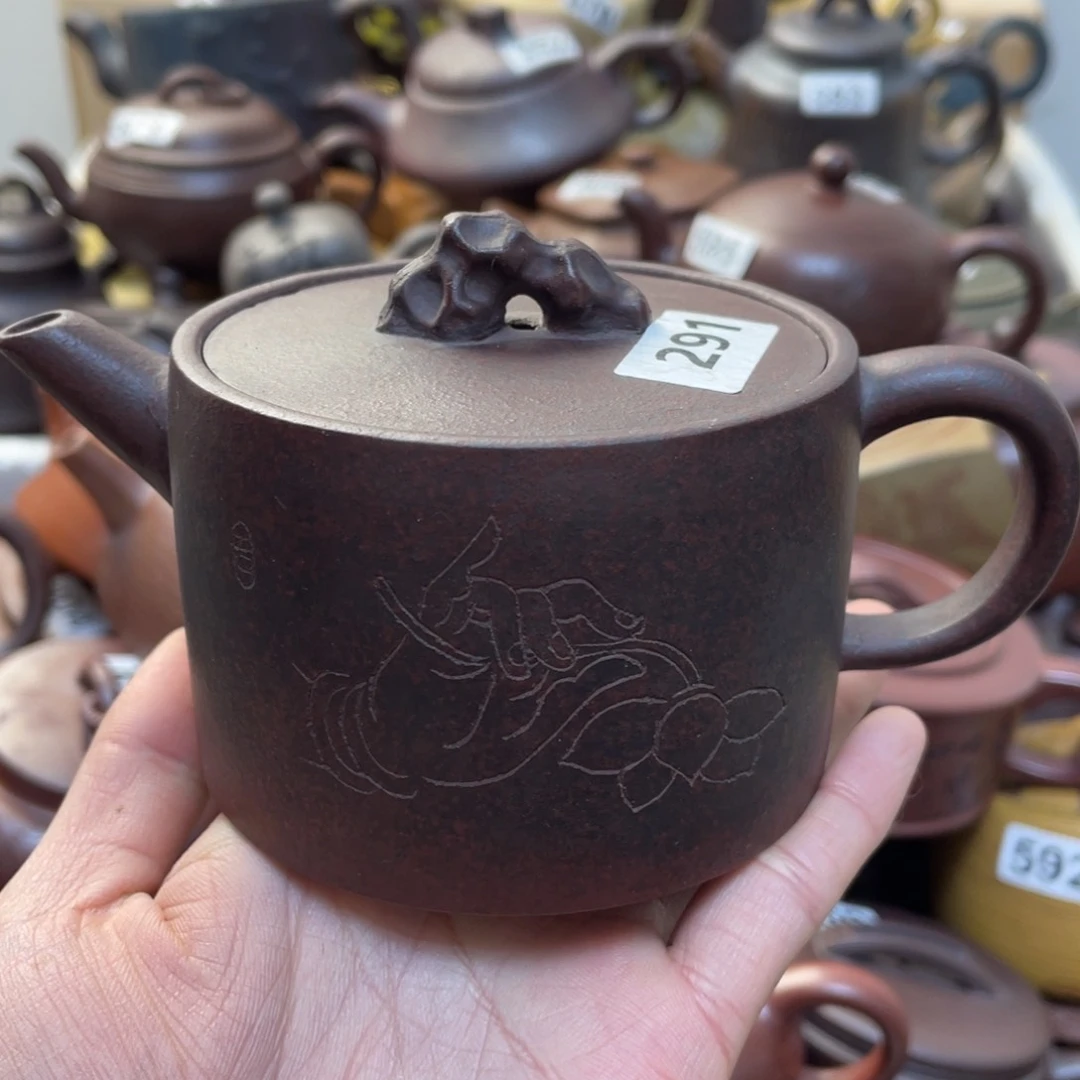 紫砂茶壶紫砂微瑕