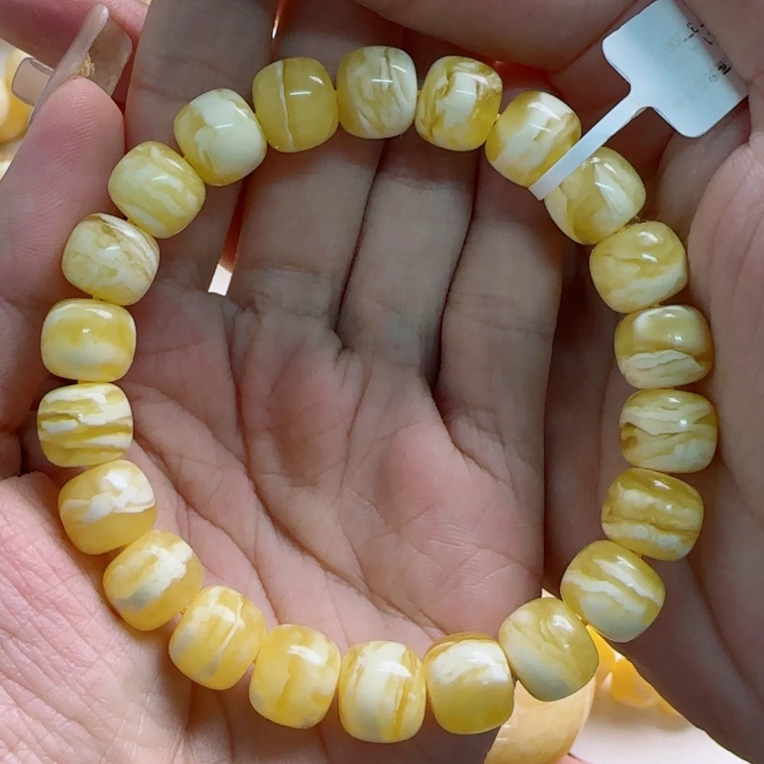 手链琥珀未镶嵌蜜蜡手串