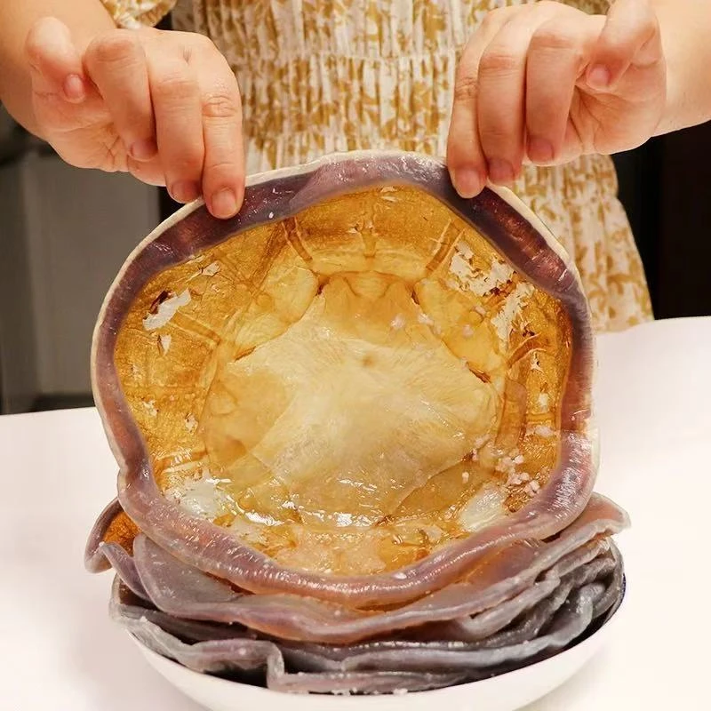 宁波特产海蛰海蜇桶装野生海蛰皮商用3斤装特产级海哲凉拌非即食