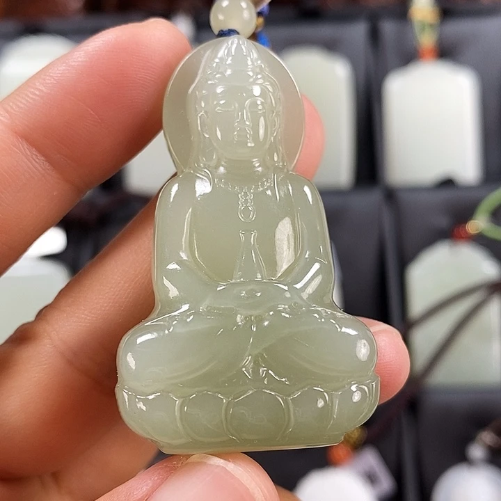 颈饰未镶嵌和田玉