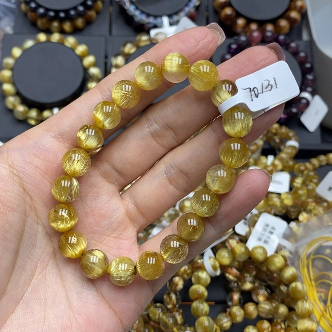 发晶手链未镶嵌D**u卓慕水晶钛晶70131J