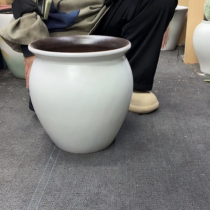 25×28 -粗陶花盆有孔-买买买