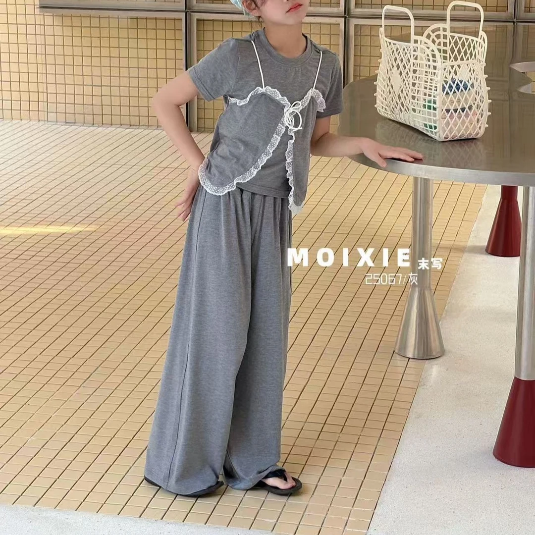 5067儿童假两件套装