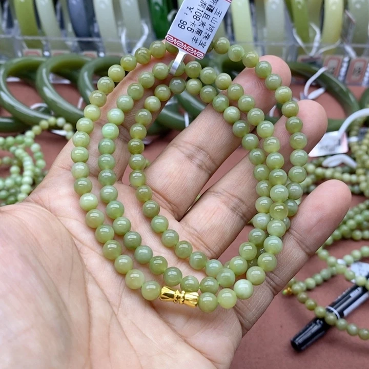 和田玉未镶嵌项链卡6