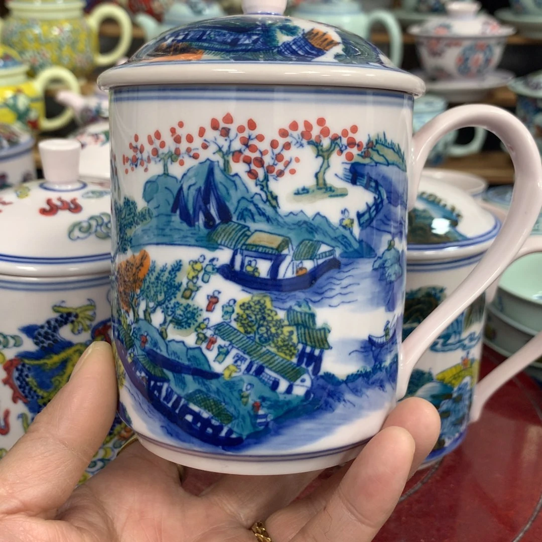 陶景德镇陶瓷 碗 盘 杯 壶 碟 各种……