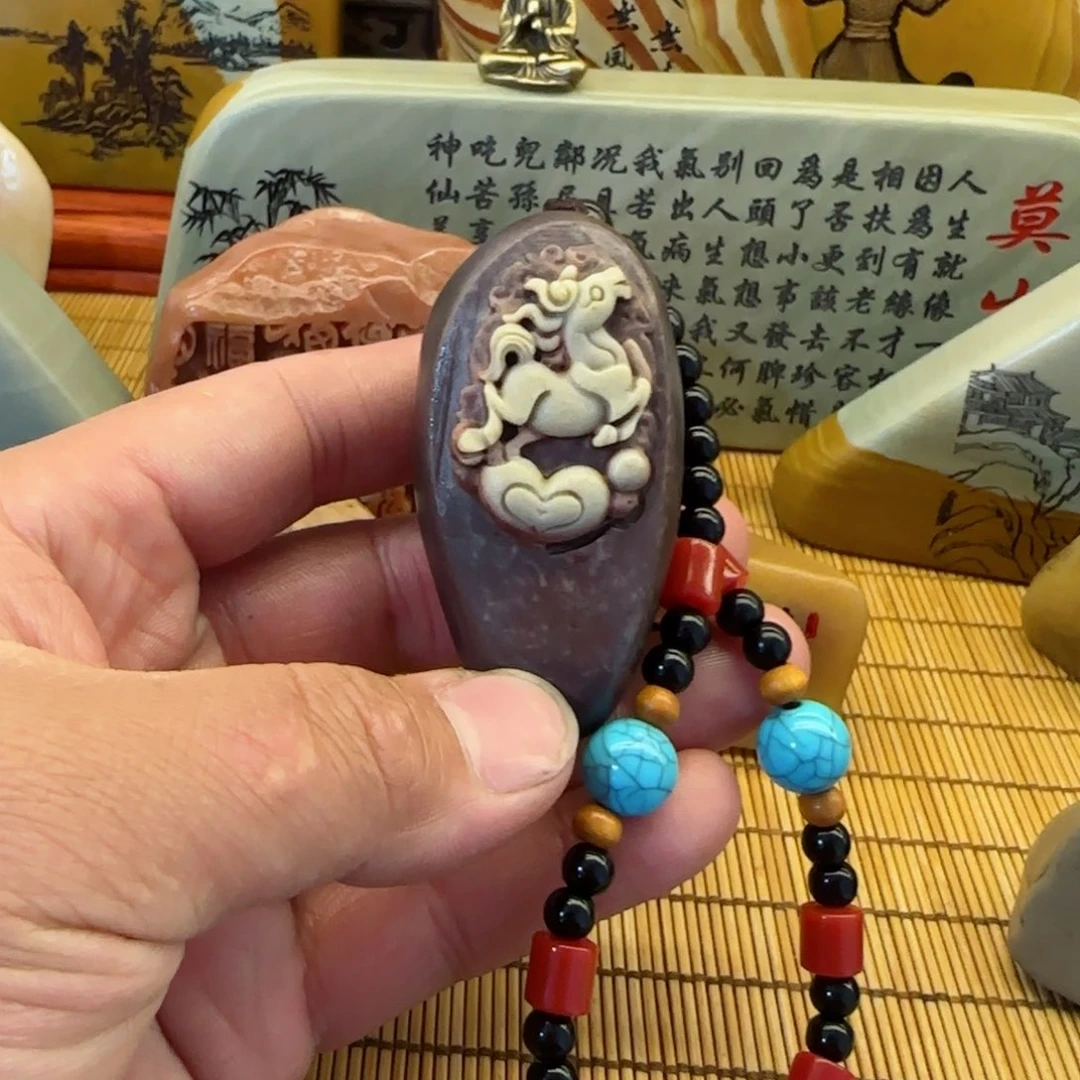 摆件祝**站石头雕刻艺术设计