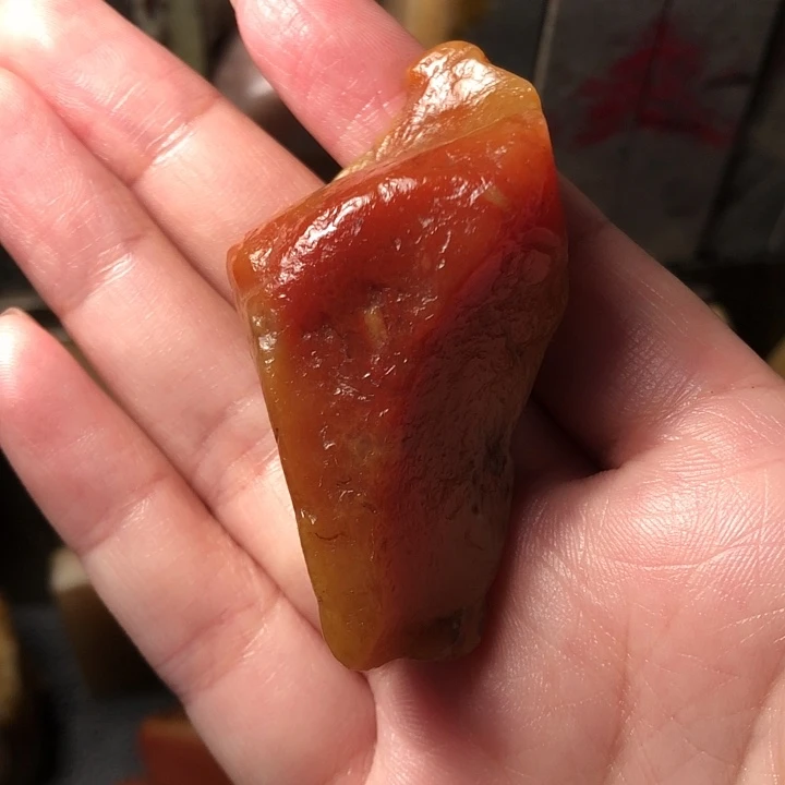 陈***总昌化石昌化红田原石