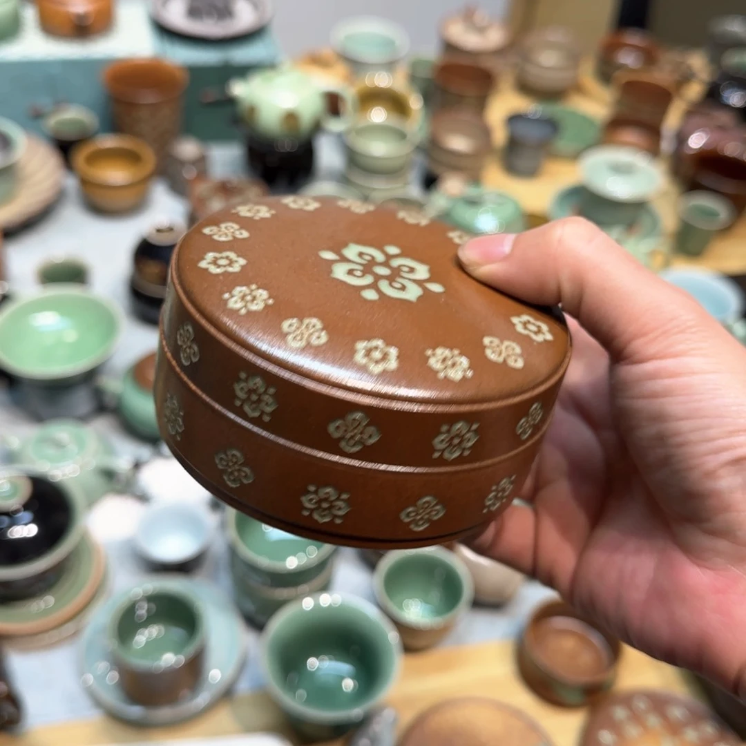 小金茶具青瓷茶器
