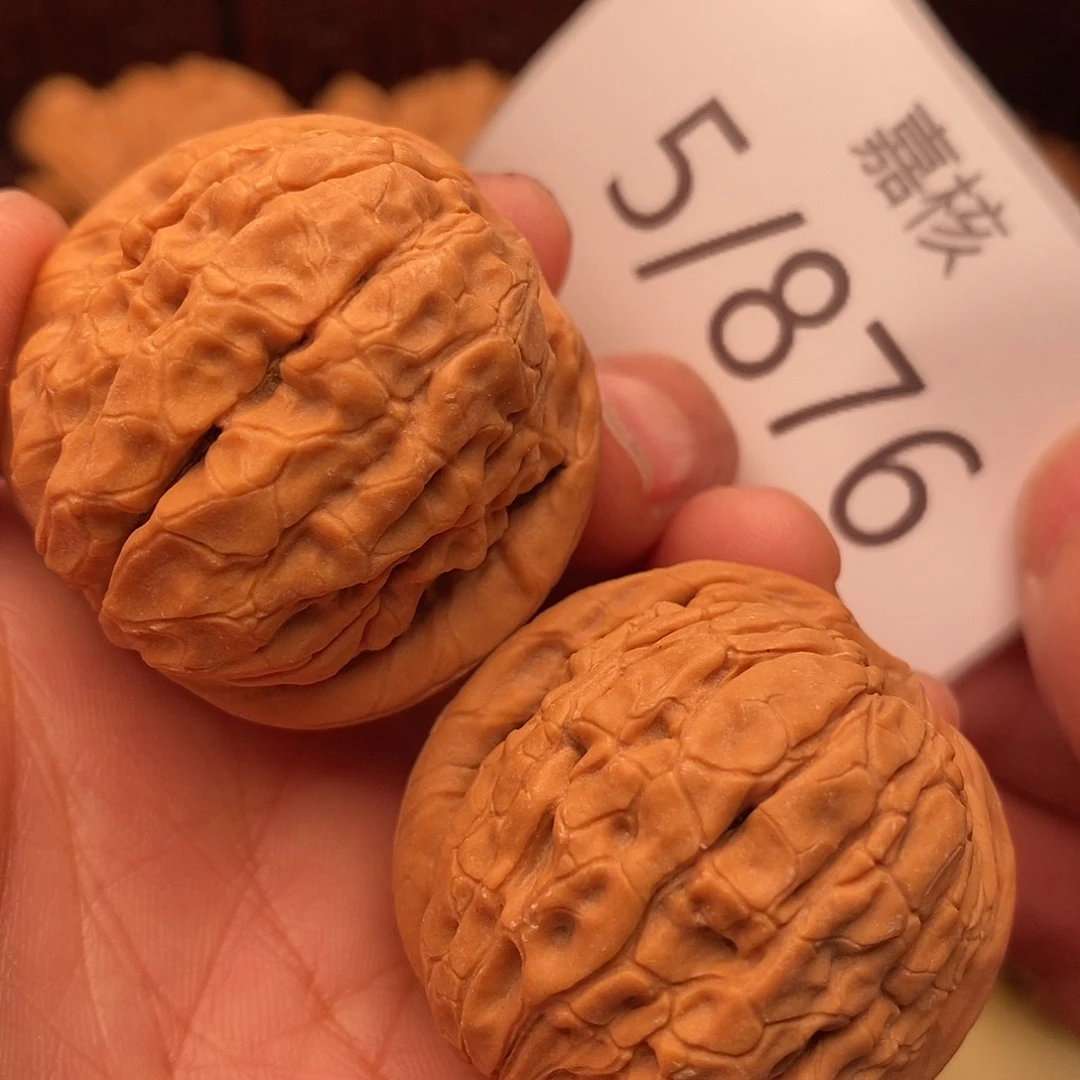 把件文玩核桃37甲骨文