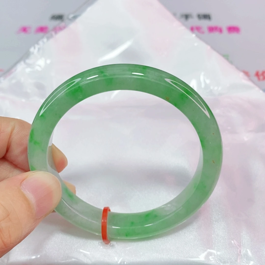 未镶嵌手镯翡翠51.5圈口正圈