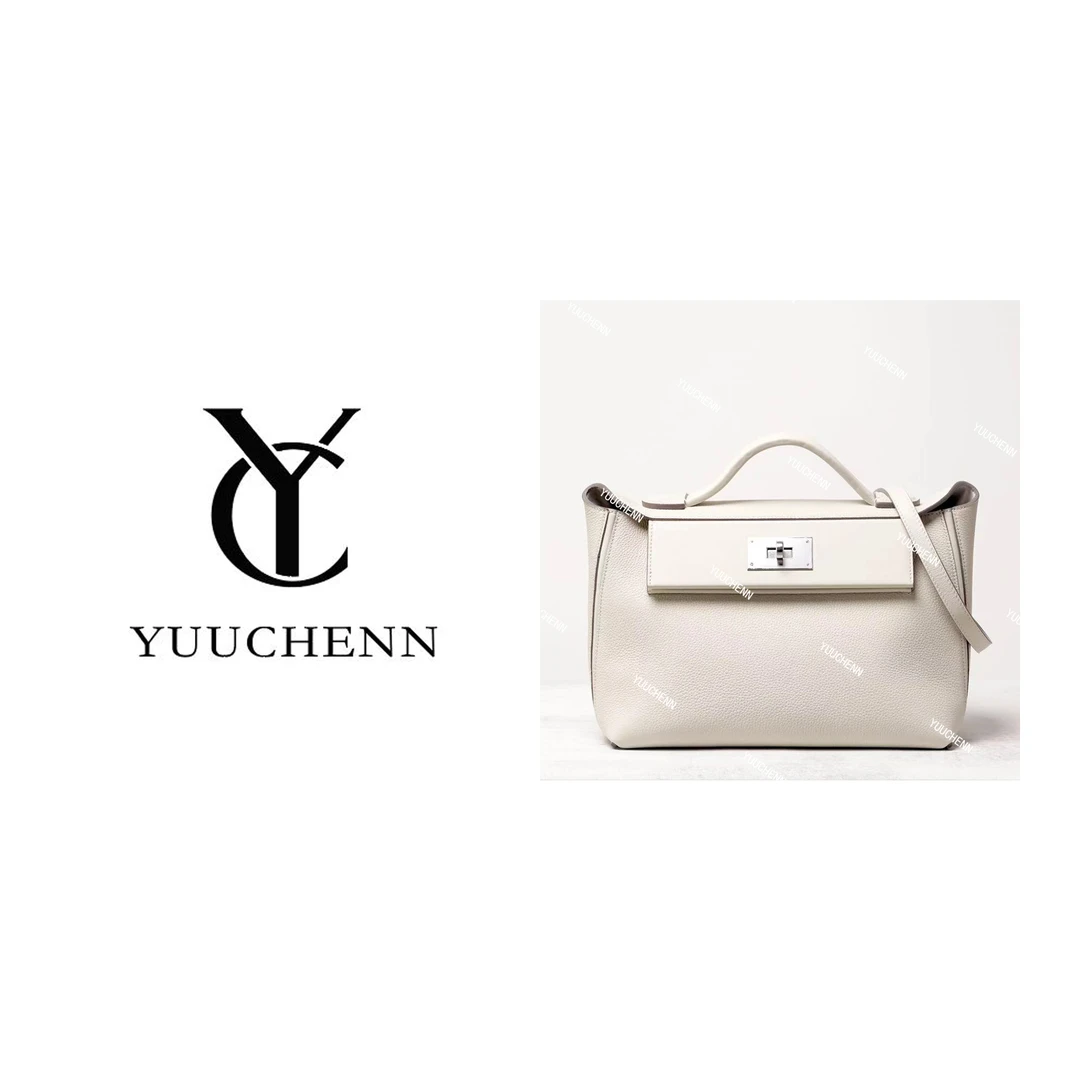 YUUCHENN【2424】进口Togo牛皮29cm原创设计高定真皮包 HH6706