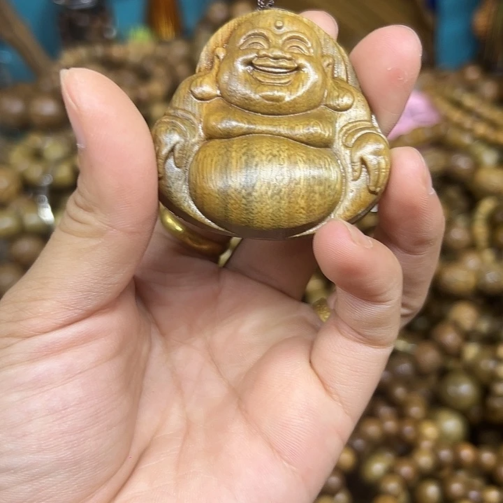 维腊木（绿檀）无事牌