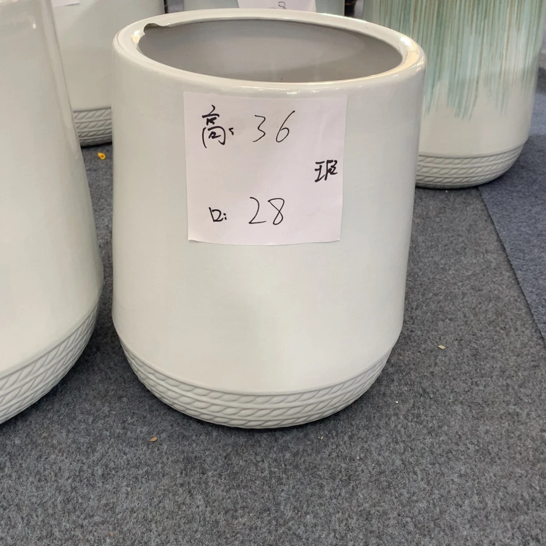 高温陶瓷花盆微瑕