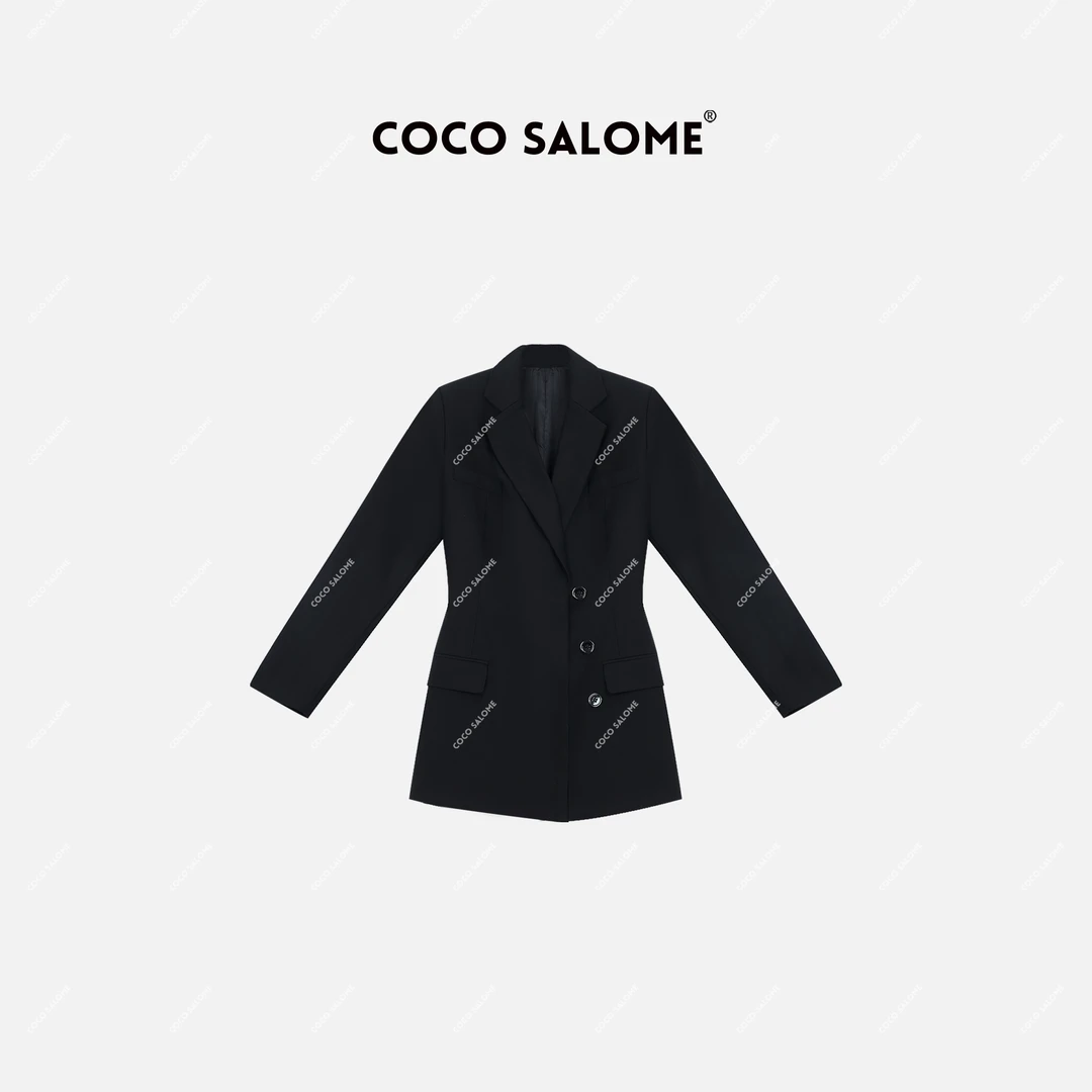 COCOSALOME⒁【非你莫属】冬季气质职业轻奢女装外套西装165N