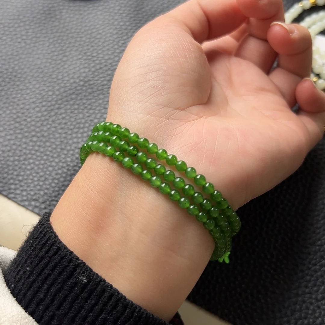 和田玉未镶嵌手串