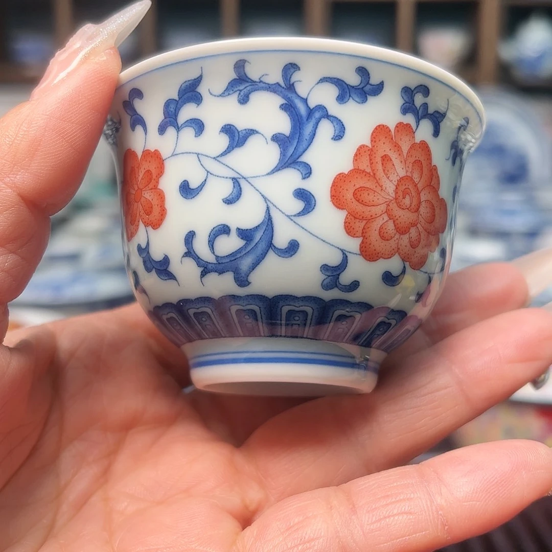 景德镇陶瓷茶具单件杯子8888888