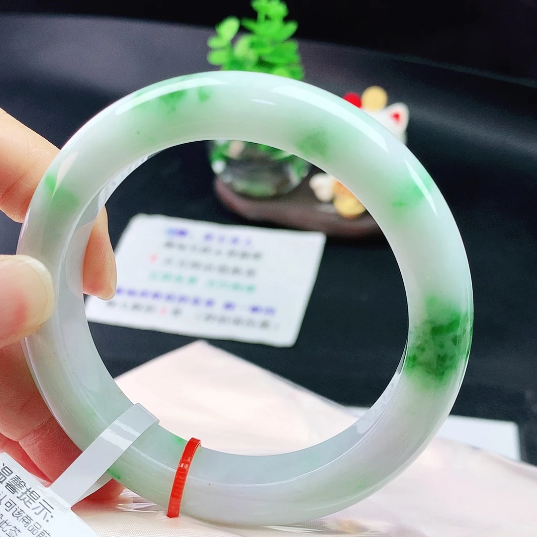未镶嵌手镯翡翠59+圈