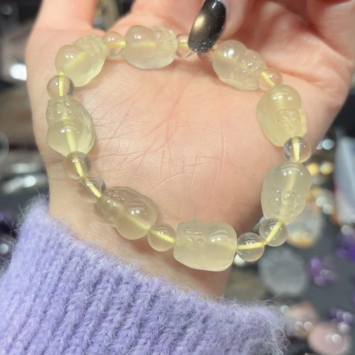 未镶嵌水晶手链手链