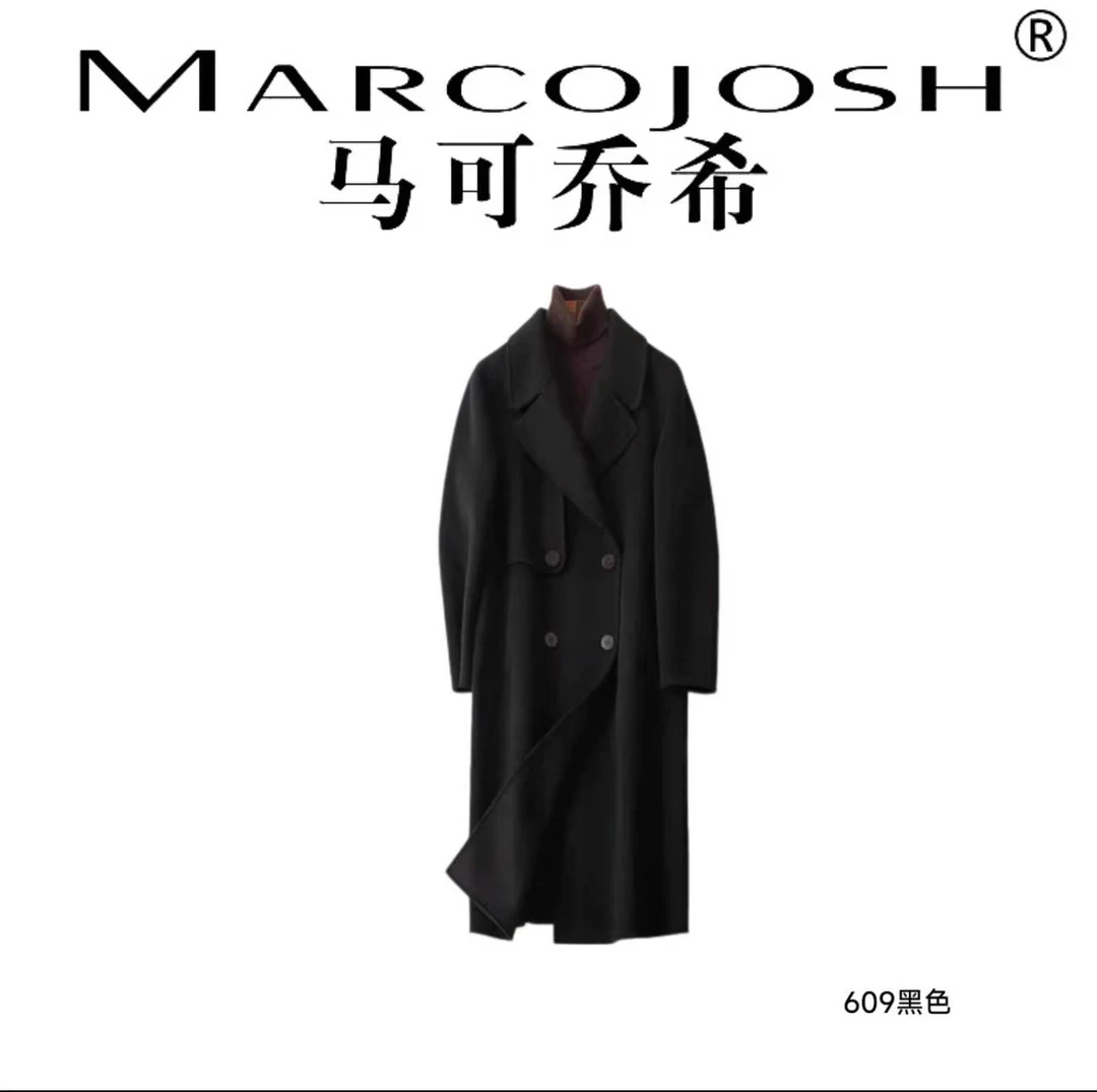 MARCOJOSH/马可乔希2024秋冬新款轻国风中式韩版双面新年战袍609