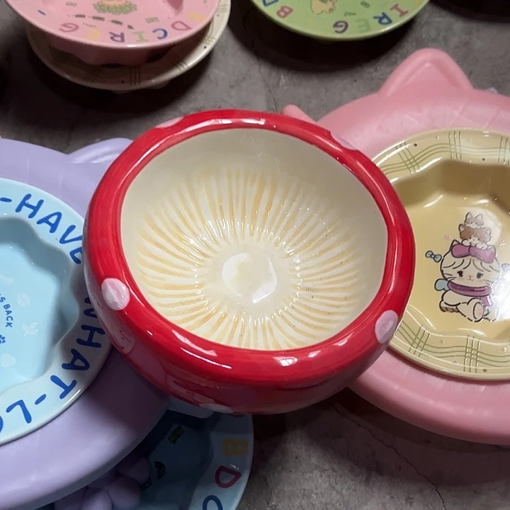 陶蘑菇正品陶瓷餐具