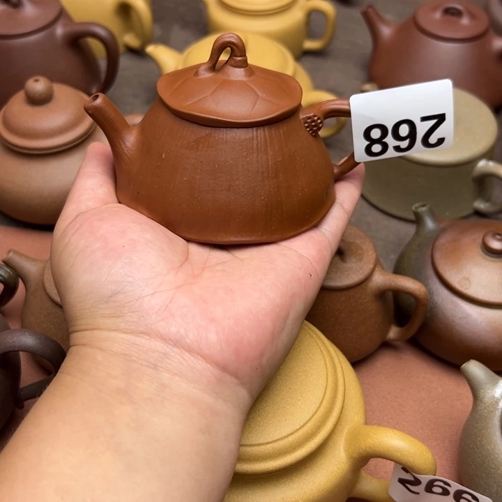 大***哥茶壶紫砂朱泥半手工130cc左右瑕疵