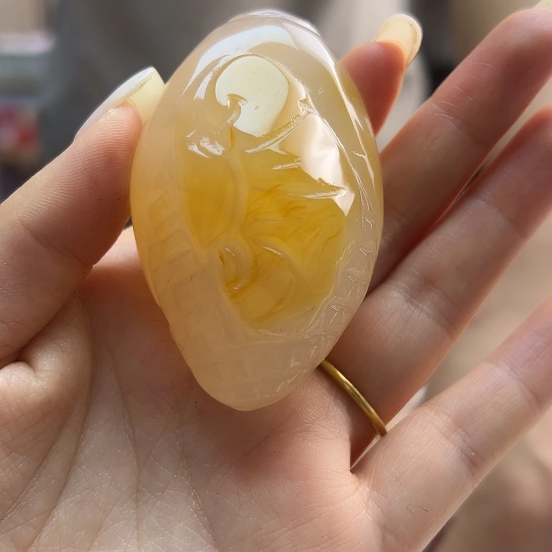 玛瑙/玉髓未镶嵌吊坠(不含链)