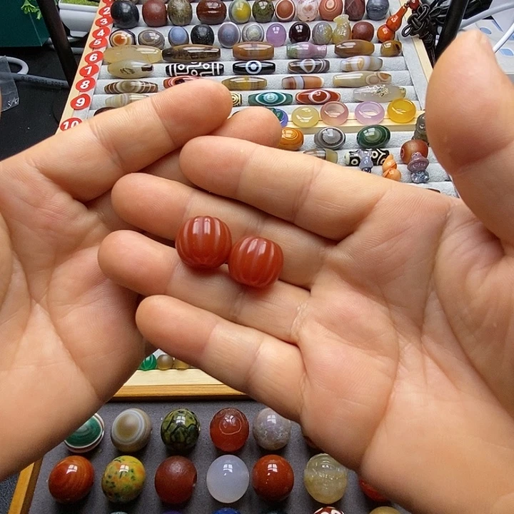 八***8玛瑙/玉髓未镶嵌颈饰
