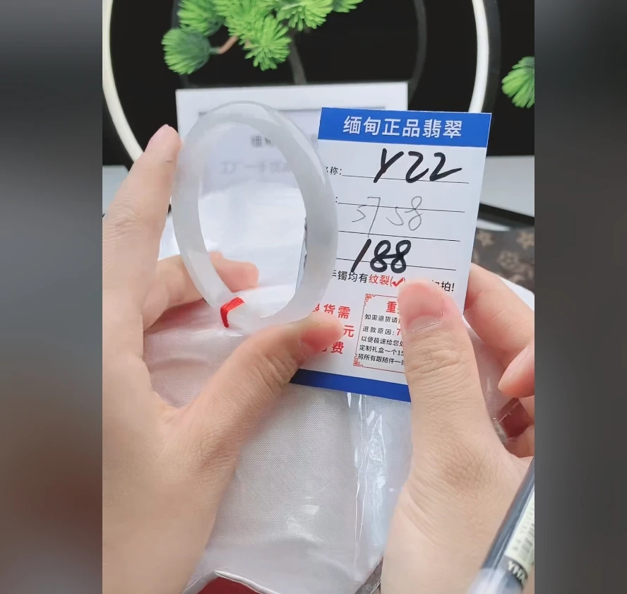 Y22【正品 缅甸翡翠】实物以直播间为准微色差