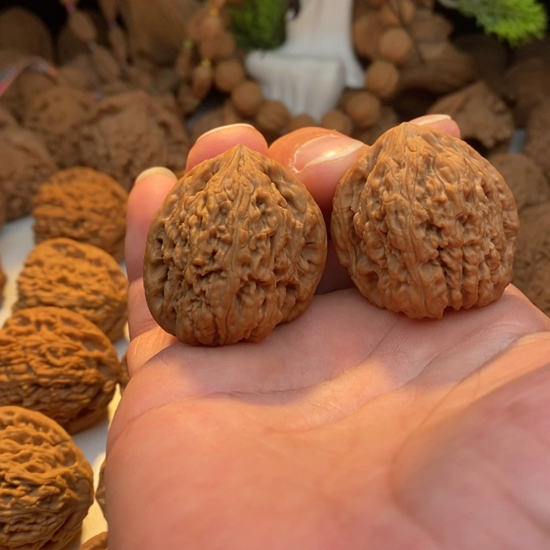 文玩核桃把件天残脚37