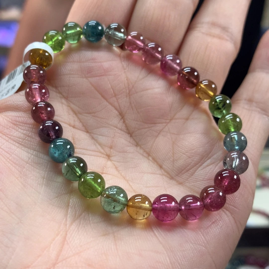 手链未镶嵌碧玺6.6左右