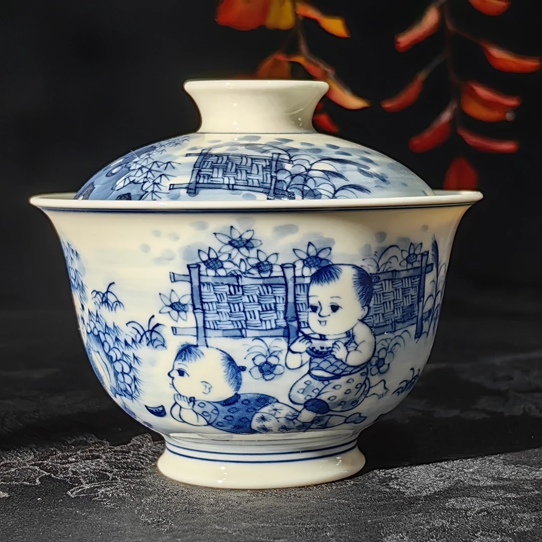 觅纤 童子盖碗-125毫升  MQ21