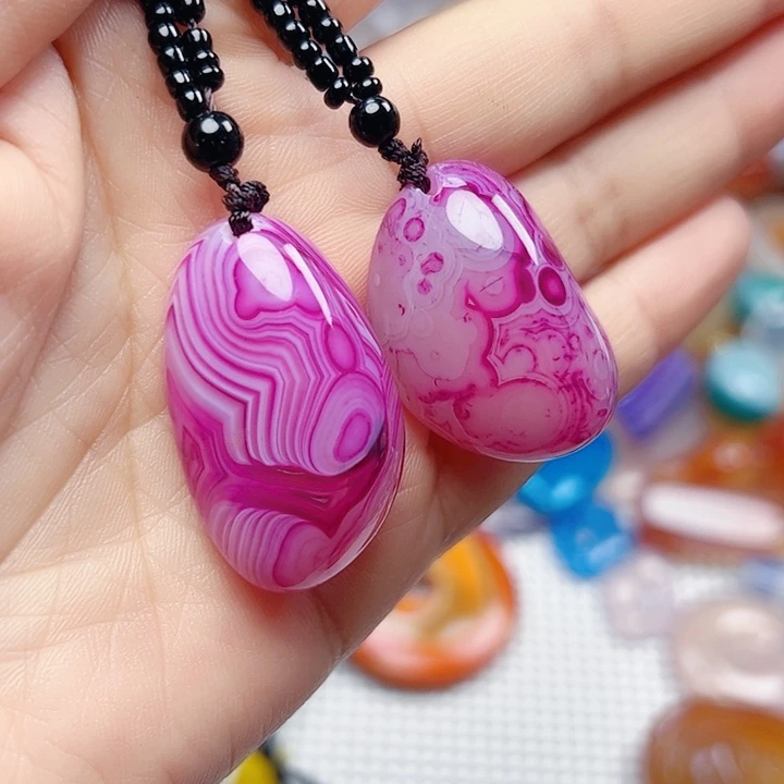 玛瑙/玉髓未镶嵌颈饰