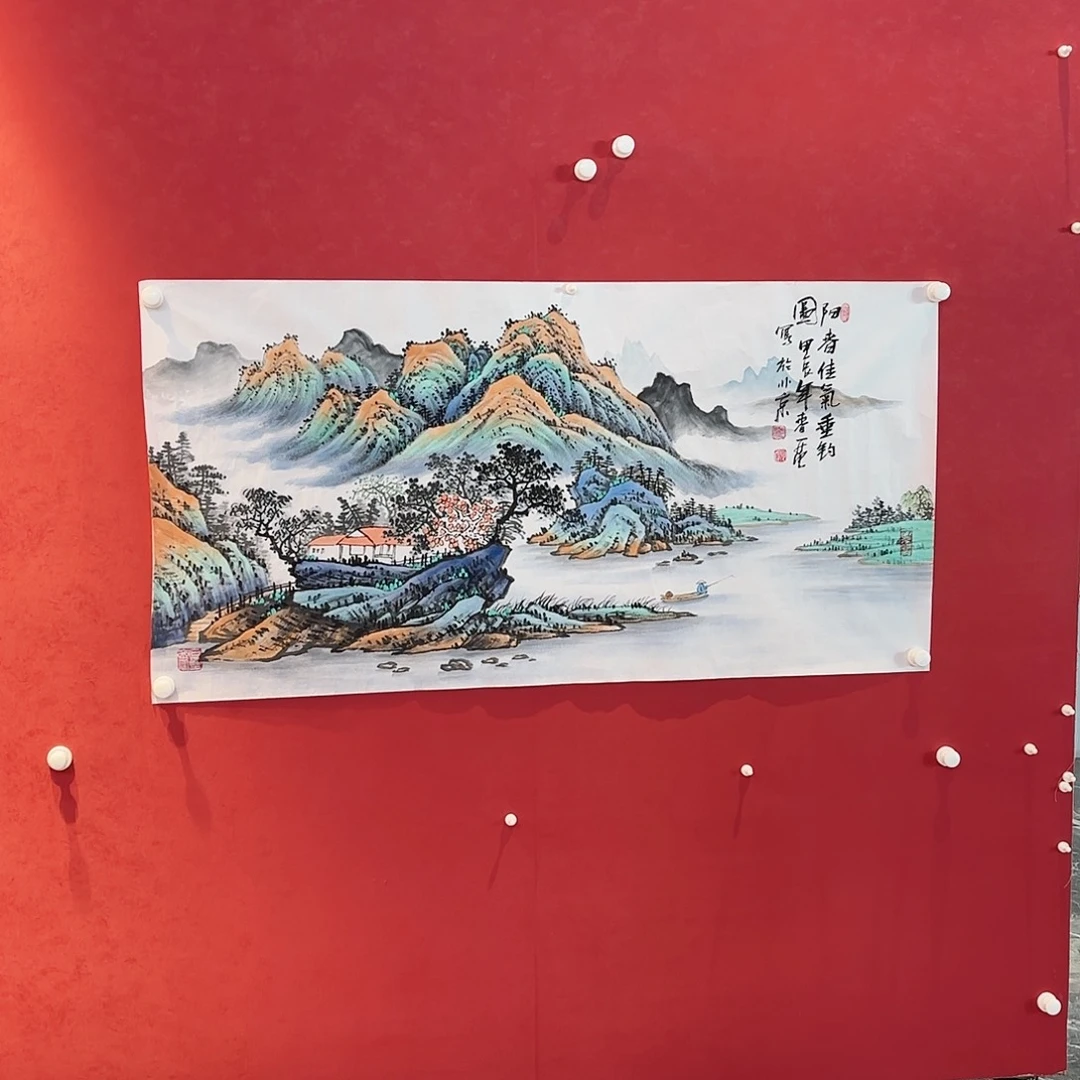 小***哥精品书画作品入选