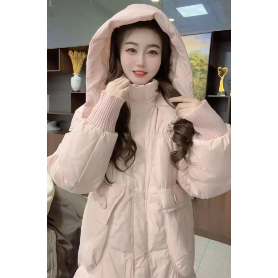 『冬季漫漫W』设计显瘦百搭时尚羽绒服0585