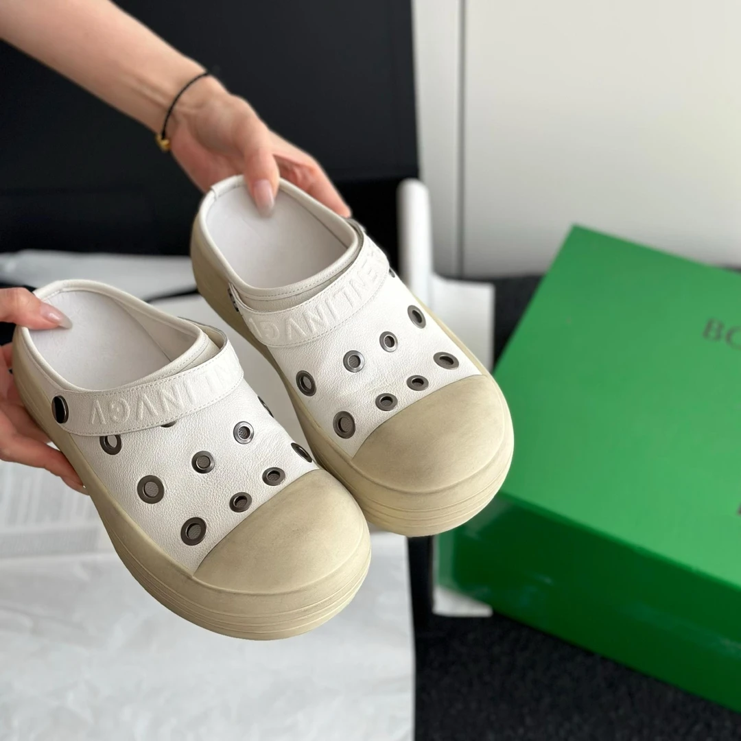 DONGXYA｜25SS两穿擦色欧货勃肯鞋｜百搭休闲慵懒厚底懒人鞋同款