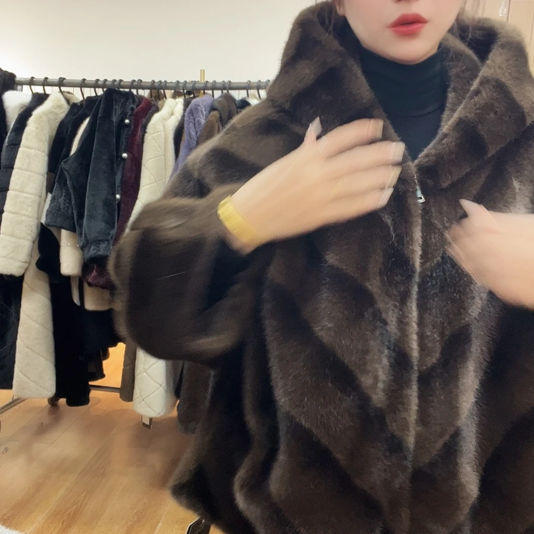 75号皮毛一体外套
