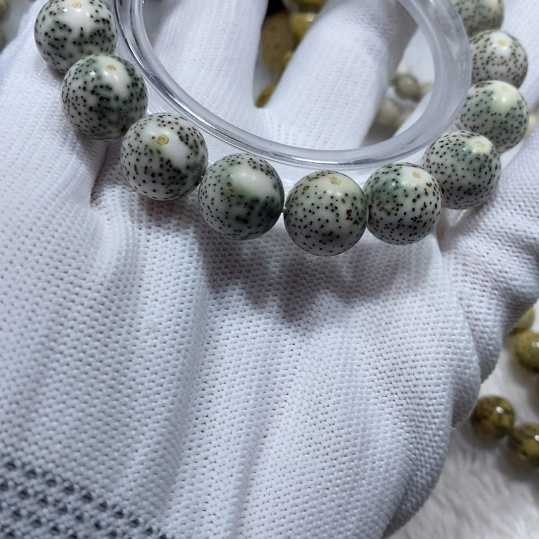 C***c手串星月菩提青花瓷13圆