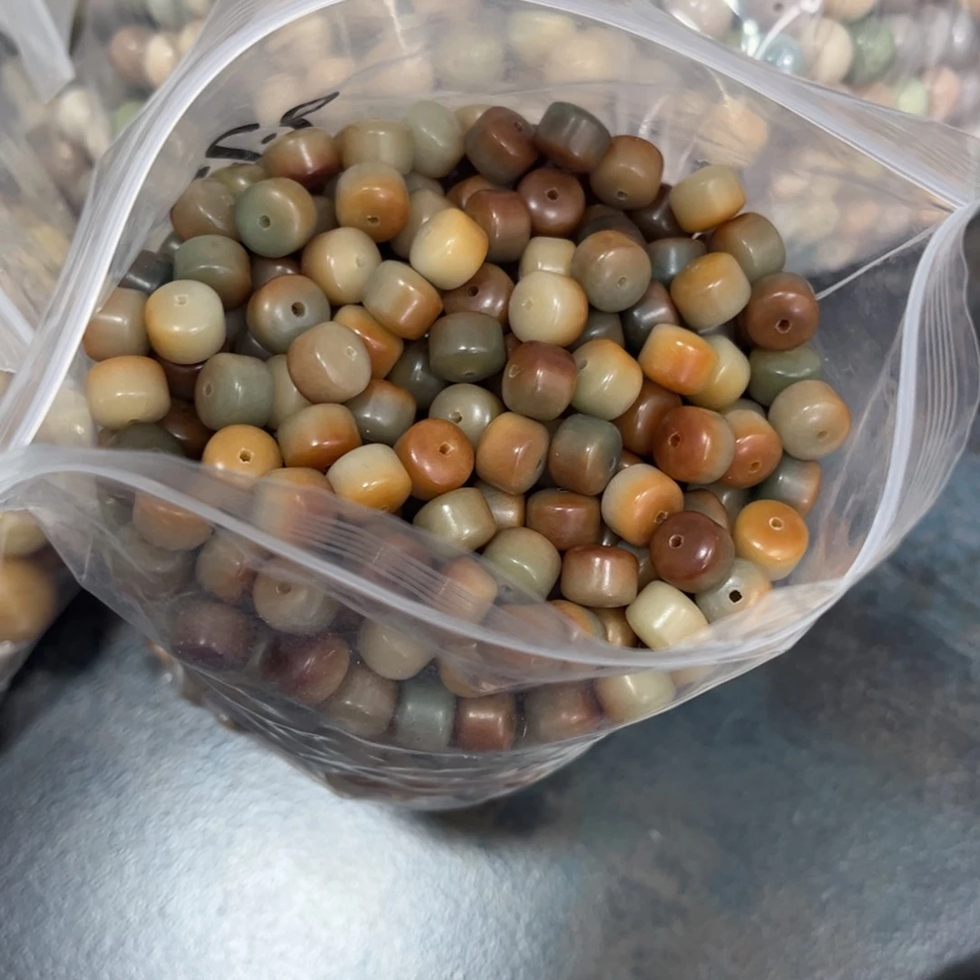 【闪购商品】白玉菩提吊坠a10/108颗金轮