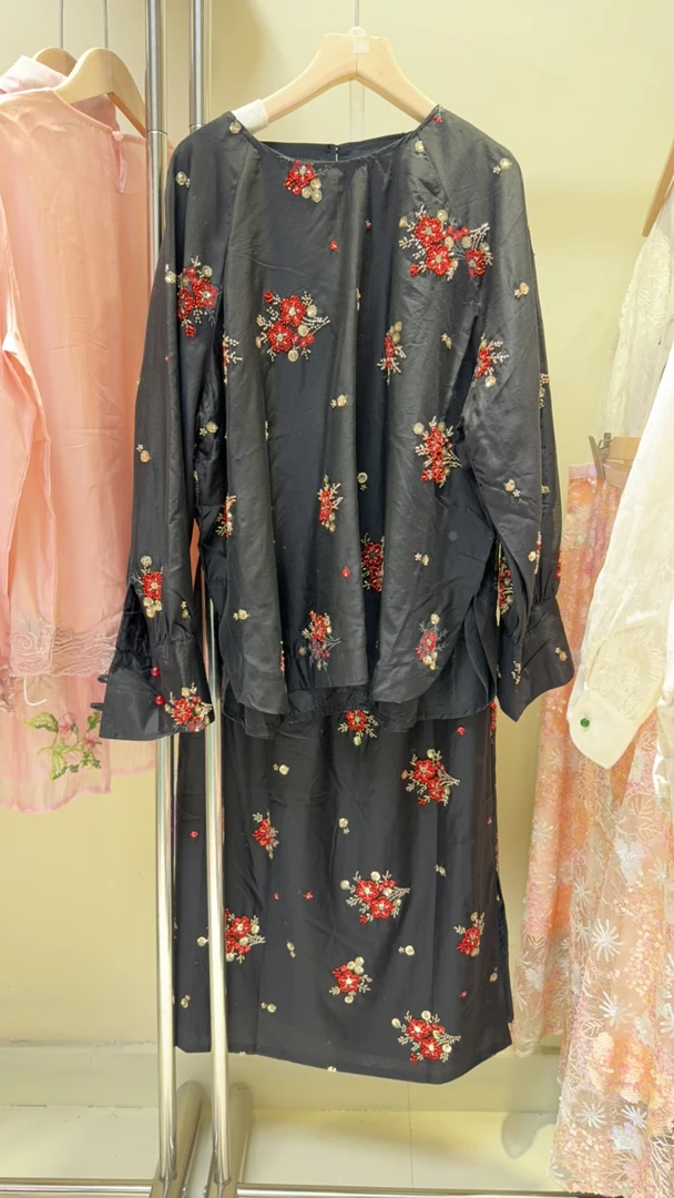 循意重工管珠时尚新中式女装新款爆款套装