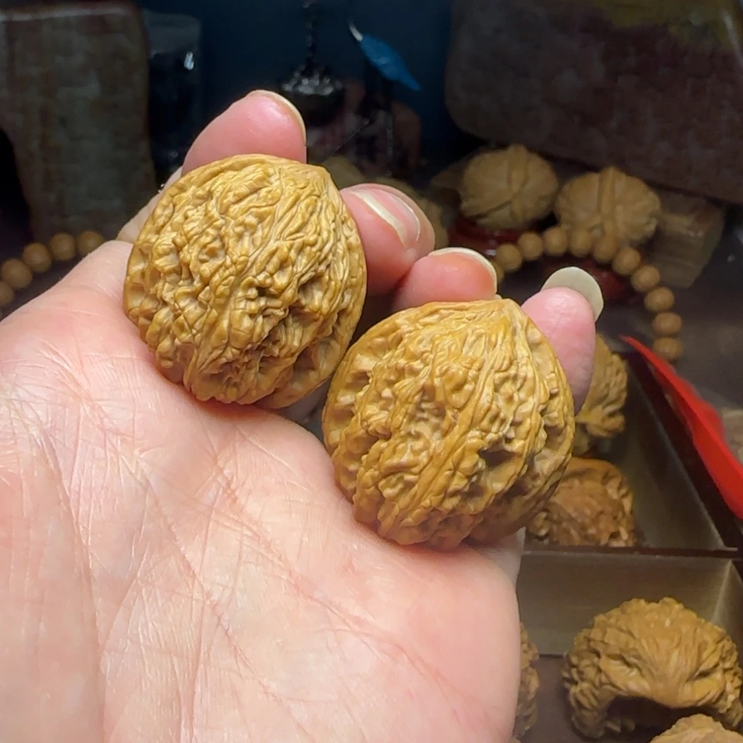 把件桃核密纹（手捻）